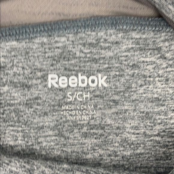 Reebok Workout Top with Mesh Shoulder Detail - Picture 3 of 6